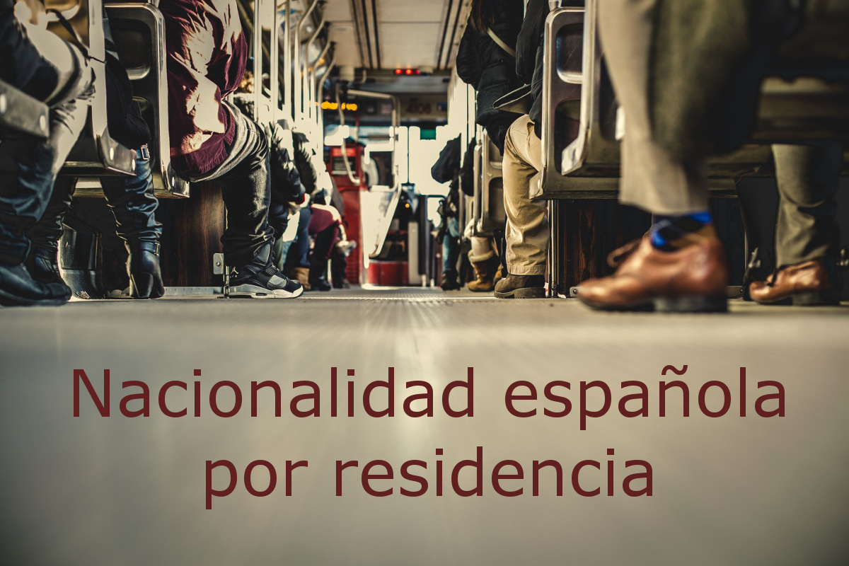 Nacionalidad española por residencia